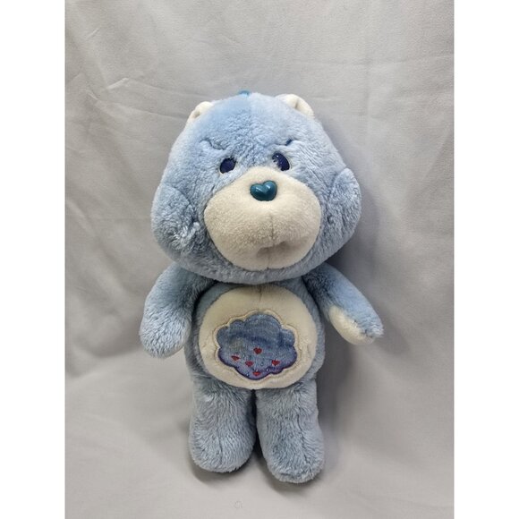 1983 Vintage Care Bears GRUMPY BEAR Plush Kenner 13" Stuffed Animal - Picture 14 of 15